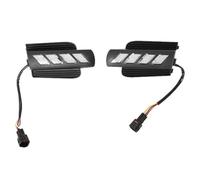 MEIZIYU Faro de coche, luz de marcha compatible con Toyota Prado 120 Land Cruiser LC120 FJ120 2003-2009 con arnés de cableado controlador luces diurnas para coches
