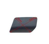 MEIZIYU Faro de parachoques delantero, boquilla de pulverización, tapa de cubierta de chorro Compatible for VW, Golf 5 V 2003 2004 2005 2006 2007 2008 1K6955110 1K6955109 Tapa de la boquilla del lavaf