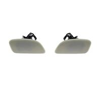 MEIZIYU Faro de parachoques delantero, boquilla de pulverización, tapa de cubierta de chorro Compatible for Subaru, Forester 2005 2006 2007 2008 86636SA240WS 86636SA230WG Tapa de la boquilla del lavaf