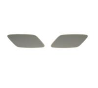 MEIZIYU Faro de parachoques delantero, boquilla de pulverización, tapa de limpieza for VW, JETTA 2015 2016 2017 5C6 955 109A 5C6955109A 5C6955110A Tapa de la boquilla del lavafaros del coche(SET)