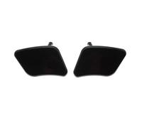 MEIZIYU Faro de parachoques delantero, cubierta de boquilla limpiaparabrisas, tapa, carcasa Compatible for KIA, Borrego Mohave 2008-2016 Tapa de la boquilla del lavafaros del coche(SET)