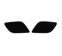 MEIZIYU Faro de parachoques delantero, tapa con arandela for faro Compatible for Q7 2010 2011 2012 2013 2014 2015 4L0 955 275 G 4L0 955 276 G Tapa de la boquilla del lavafaros del coche(SET)