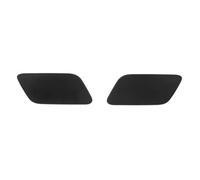 MEIZIYU Faro de parachoques delantero, tapa de boquilla limpiaparabrisas Compatible for Q7 2016-2019 4M0807753B 4M0807754B Tapa de la boquilla del lavafaros del coche(SET)