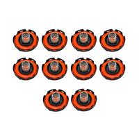 MEIZIYU Kit de reparación diafragma válvula PCV 10 piezas apto for A3 A4 Q3 Q5 Quattro for Volkswagen for VW for Beetle Golf Jetta 917064 06H103495AC tapa de válvulas del motor del automóvil