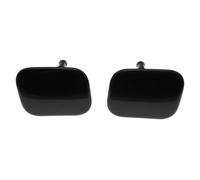 MEIZIYU Limpiador de faros delantero derecho izquierdo, cubierta de boquilla de pulverización, tapa de chorro de agua for KIA, Cadenza K7 2010 2011 2012 Tapa de la boquilla del lavafaros del coche(SET