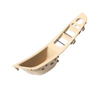 MEIZIYU Manija interior panel puerta, marco caja almacenamiento, cubierta, Compatible for BMW, Serie 5 F10 F11 F18 520 523 manija interior de la puerta interior(LHD Beige)
