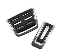 MEIZIYU Pedales de coche LHD aptos for Volkswagen aptos for VW t-cross Tcross 2019-2022 cubierta de almohadillas de protección de Pedal de freno for automóvil de acero inoxidable almohadillas para p