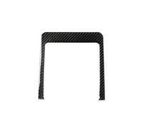 MEIZIYU Pegatina for caja de almacenamiento reposabrazos coche, compatible con Q7 SQ7 4M, 2016-2019, marco panel textura fibra carbono ABS, accesorios interiores cubierta del interruptor del tablero