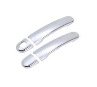 MEIZIYU Pegatina for manija de puerta de coche, apta for SEAT, Leon MK2, 2005-2012, accesorios cromados for coche, cubierta de diseño for coche Embellecedor decorativo de manija de puerta(1 keyhole)