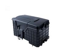 MEIZIYU Tapa batería coche, Compatible for Volkswagen, VW, Tiguan MK1 5N 2007-2015 cubierta del terminal positivo de la batería(Full Set)