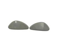MEIZIYU Tapa de la cubierta del lavaparabrisas del faro delantero Compatible for Infiniti, FX35 FX37 FX50 2008-2013 QX70 2014-2015 Boquilla rociadora Tapa de la boquilla del lavafaros del coche(1 Pair