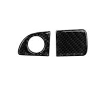 MEIZIYU Tira de interruptores for caja almacenamiento tablero, compatible con Dodge, Challenger 2015-2020, interior fibra carbono for coche Copilot cubierta del interruptor del tablero(K1)
