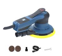 Meizuishi Lijadora Orbital Excéntrica 150mm (360W, Órbita Ø5.0mm, 4000-10000 RPM, 7 Velocidades), Baja Vibración Para Madera, Metal y Carrocería