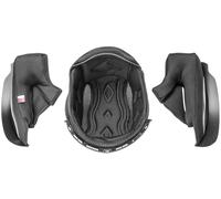Mejilla y gorro para casco Cassida Integral 3.0 negro XL