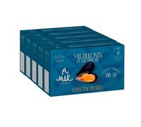 Mejillones en Escabeche A Mar Espectacular - Pack de 5 Latas de Mejillones 8-12 tamaño mediano - Mejillones de las Rías Gallegas - Conservas aperitivo Gourmet