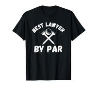 Mejor Abogado por par Broma Divertida de Golf Camiseta