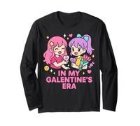 Mejor Amigo En Mi Era Galentinas Cute Womans Squad Love Manga Larga