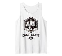 Mejor anfitrión de la tripulación del coordinador del Caos de Campamento del Personal del Campamento Camiseta sin Mangas