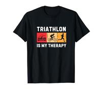 Mejor arte de triatlón para hombres mujeres triatleta deporte triatlón Camiseta