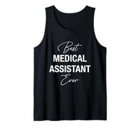 Mejor Asistente médico - Divertido Camiseta sin Mangas