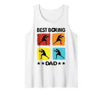 Mejor Boxeo Papá Boxeo Boxeo Artes Marciales Boxeo Saying Camiseta sin Mangas