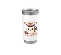 Mejor café con leche que nunca lindo juego de palabras Vaso térmico de acero inoxidable de doble pared