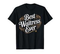Mejor camarera de servicio de restaurante Estrella de hospitalidad Camiseta