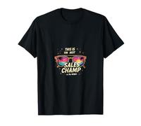 Mejor Campeón Ventas Mundo Retro Camiseta