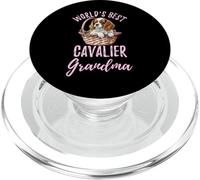 Mejor Cavalier Grandma Cavalier King Charles Granddog PopSockets PopGrip para MagSafe