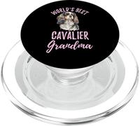 Mejor Cavalier Grandma Cavalier King Charles Granddog PopSockets PopGrip para MagSafe