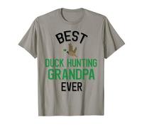 Mejor Cazador de Aves acuáticas Abuelo de Caza de Patos Camiseta