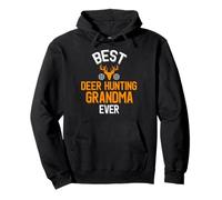 Mejor Cazador de Ciervos Abuela Ever Deer Hunter Sudadera con Capucha
