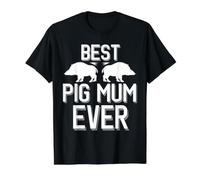 Mejor Cazador de jabalíes de la Madre cerda Camiseta gráfica económica