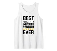 Mejor compañero de telerrealidad para Ver televisión de Todos los Tiempos Humor de los fanáticos del Programa Camiseta sin Mangas