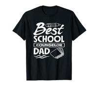 Mejor Consejero Escolar papá apreciación Obras de Arte Camiseta