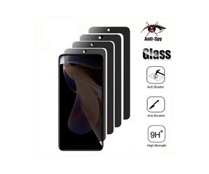 (Mejor cristal antiespía Redmi 9A) Protectores de pantalla 3D de privacidad Xiaomi Redmi Note 11 9 10 Pro 4G 5G