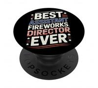 Mejor Director Asistente de Fuegos Artificiales del 4 de Julio PopSockets PopGrip Adhesivo