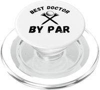 Mejor Doctor por par Divertido Doctor Golf Humor Broma PopSockets PopGrip para MagSafe