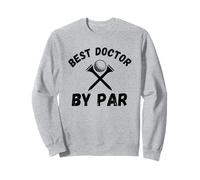 Mejor Doctor por par Divertido Doctor Golf Humor Broma Sudadera