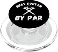 Mejor Doctor por par Divertido Doctor Golfing Humor PopSockets PopGrip para MagSafe