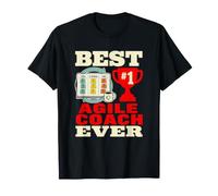 Mejor Entrenador ágil jamás Kanban Master Project Manager Camiseta