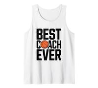 Mejor Entrenador de Baloncesto para Hombres, Idea de Regalo, Cesta Divertida Camiseta sin Mangas