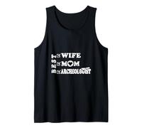 Mejor Esposa, mamá & Arqueóloga: Obra de Arte de Mujeres empoderadas Camiseta sin Mangas