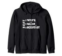Mejor Esposa, mamá e investigadora científica Sudadera con Capucha