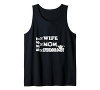 Mejor Esposa, mamá & Epidemióloga: Obra de Arte de Mujeres empoderadas Camiseta sin Mangas