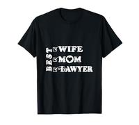 Mejor Esposa, mamá y Abogado empoderado Obras de Arte de Mujeres Camiseta
