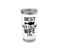 Mejor esposa que llama pato nunca Vaso térmico de acero inoxidable de doble pared