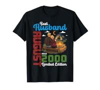 Mejor Esposo Desde Agosto 2000 Edición Limitada 26 Años Esposa Camiseta