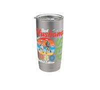 Mejor esposo desde septiembre de 1980 Edición Ltd 46 Años Esposa Vaso térmico de acero inoxidable de doble pared