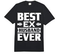Mejor ex Marido Siempre Divertido Divorcio Fiesta Humor Cita Comfort Colors Adult Heavyweight T-Shirt
